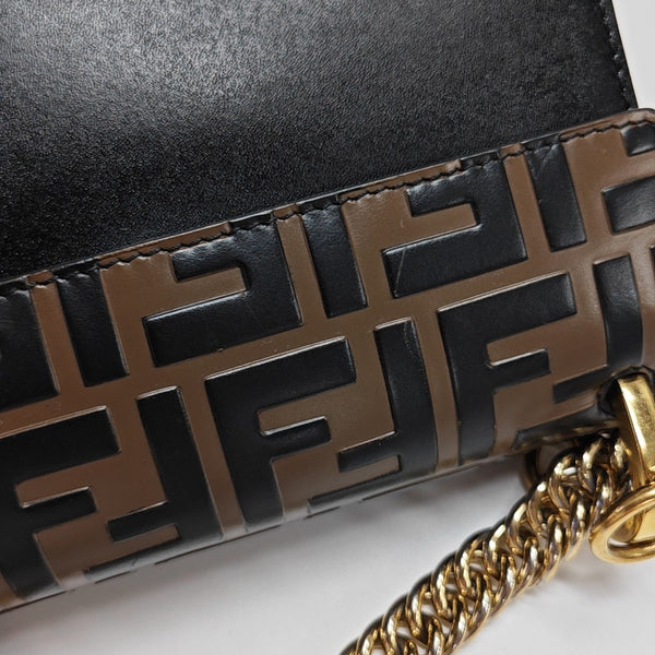 Kan I Mini Calfskin Black