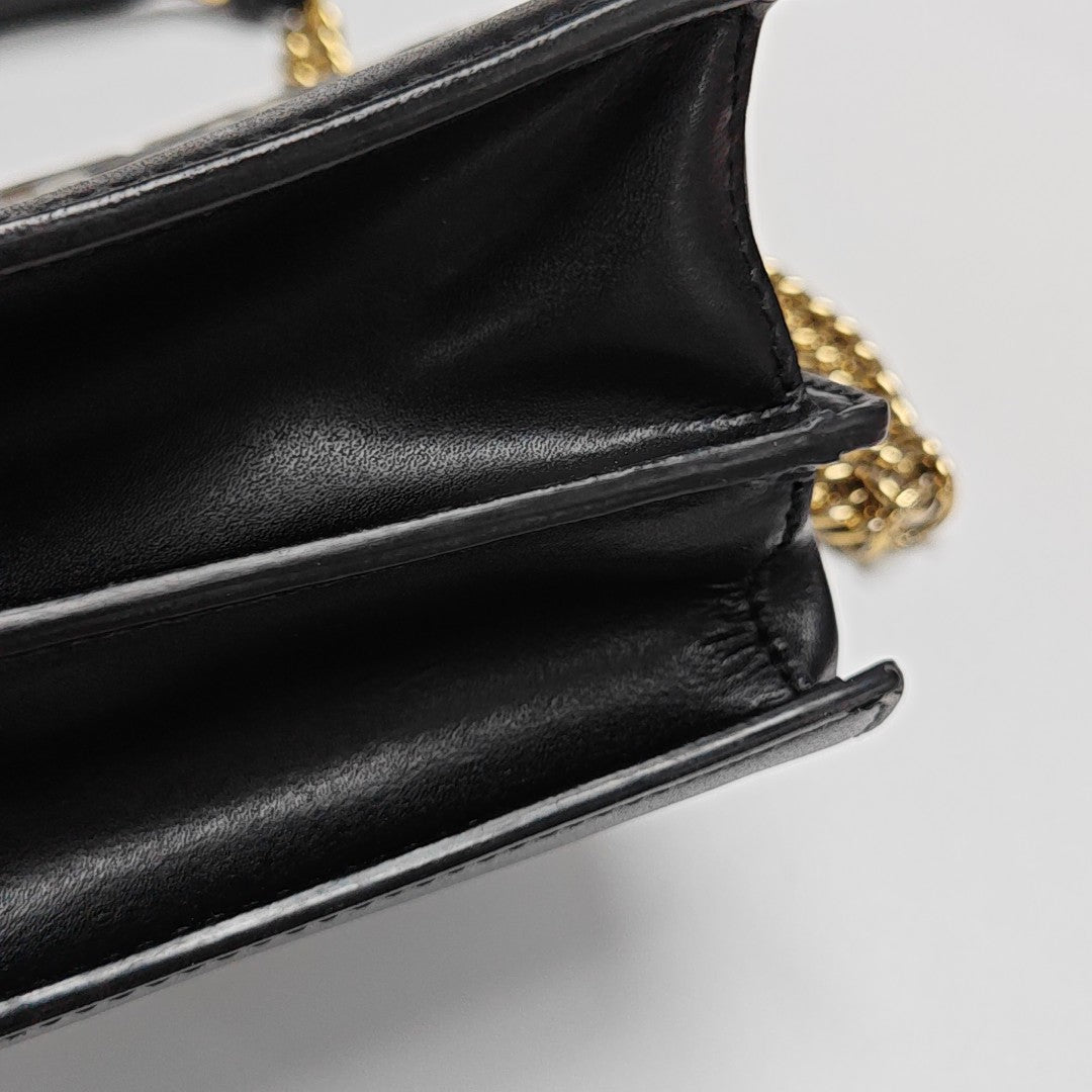 Kan I Mini Calfskin Black