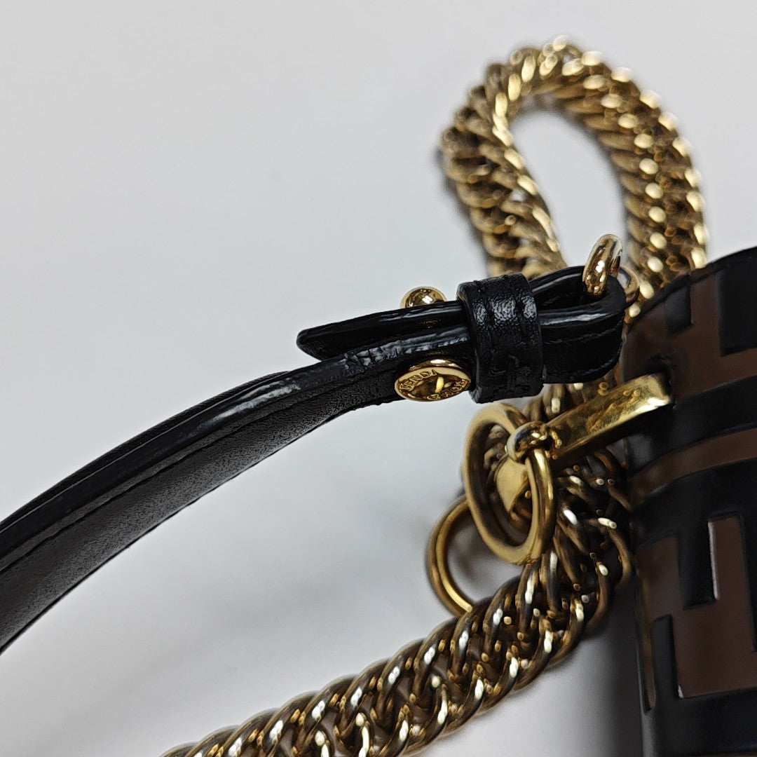 Kan I Mini Calfskin Black