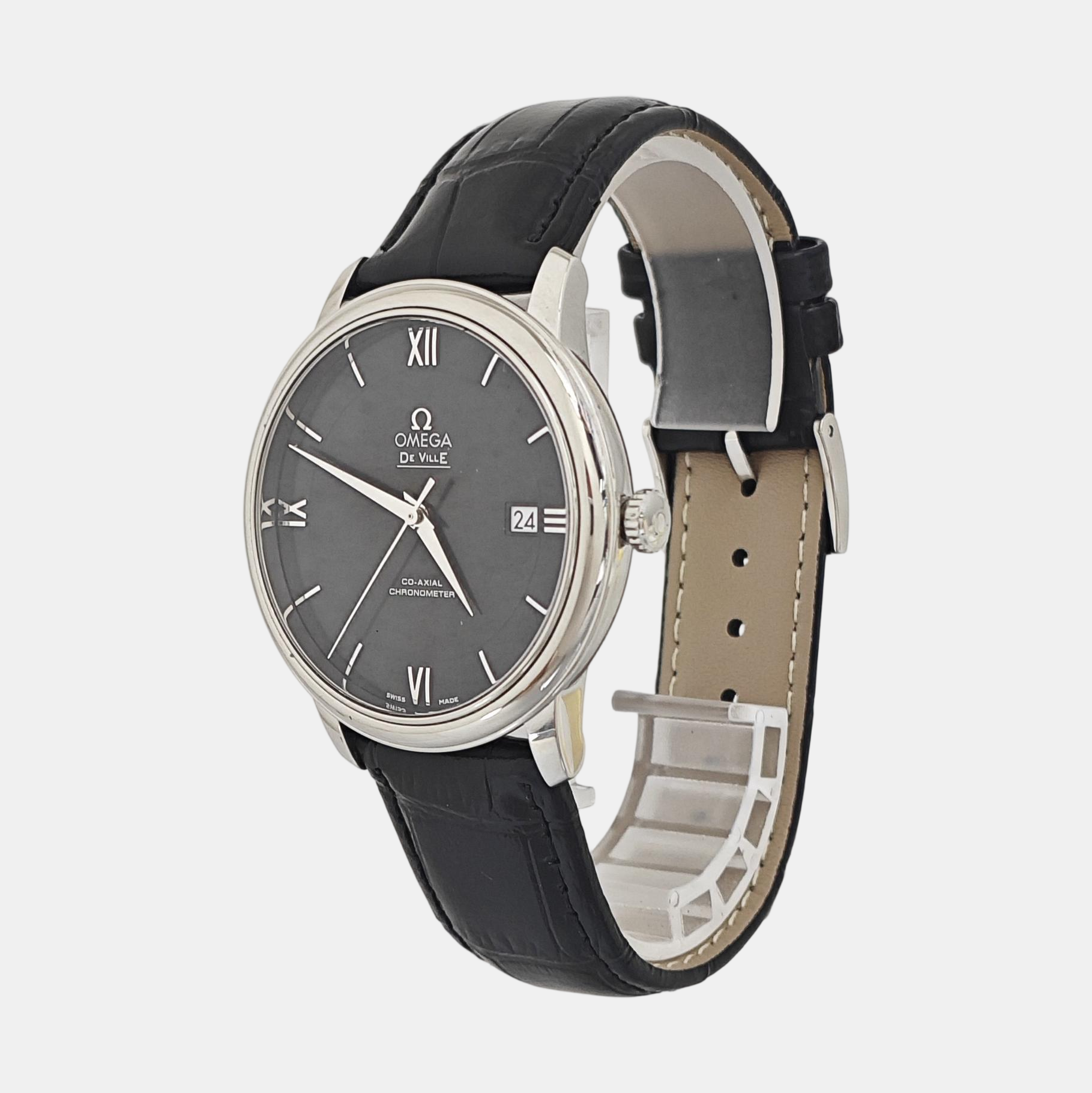 De Ville 39.4mm Black Automatic Watch