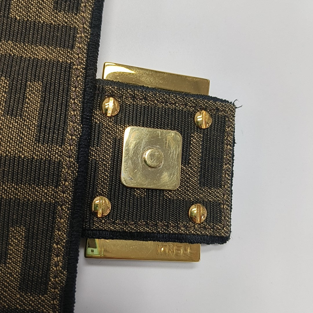 Baguette Medium Canvas Brown