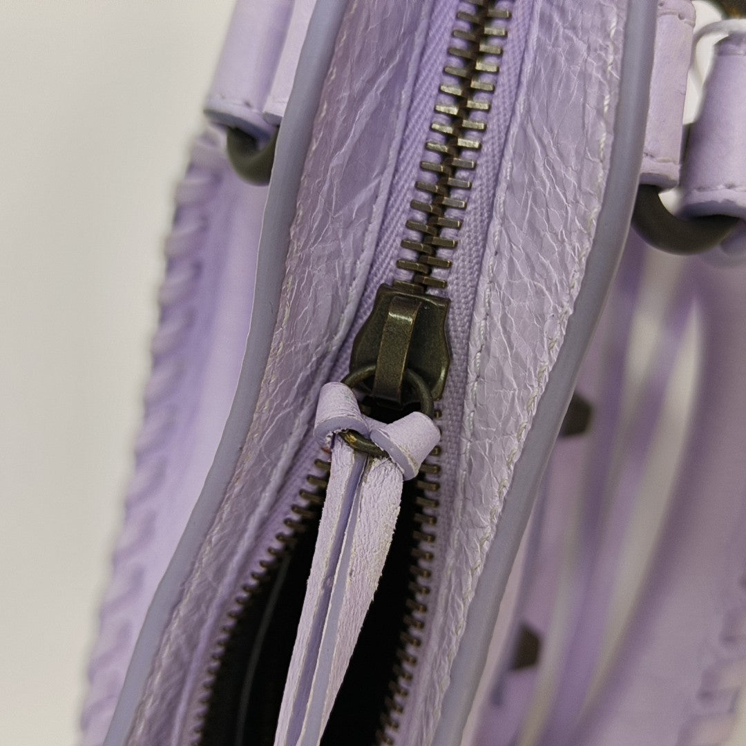 Classic City Mini Lambskin Purple
