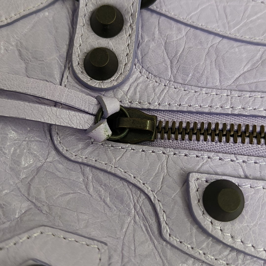 Classic City Mini Lambskin Purple