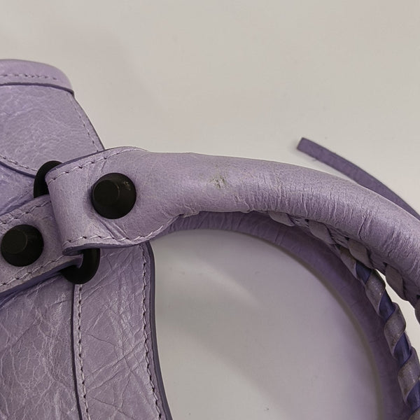 Classic City Mini Lambskin Purple