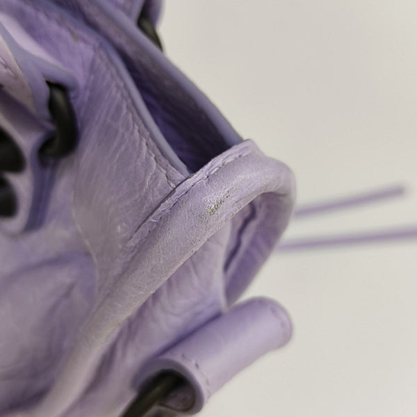 Classic City Mini Lambskin Purple