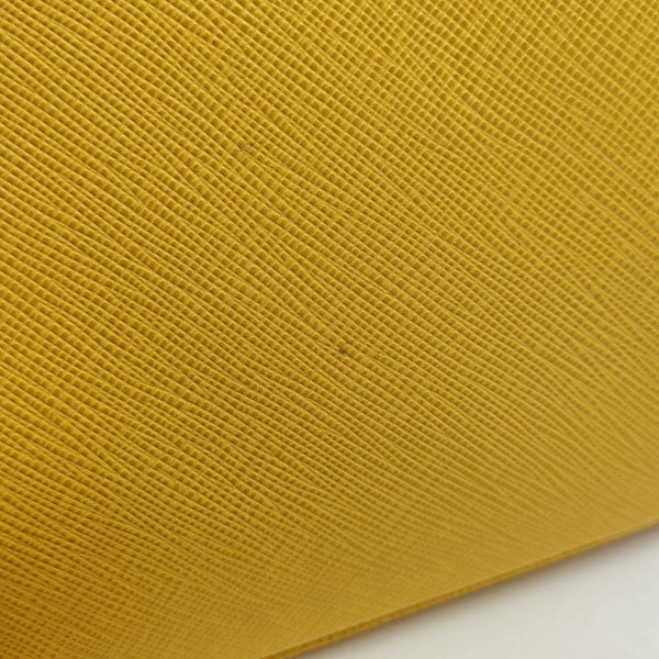Galleria Large Saffiano Calfskin Yellow