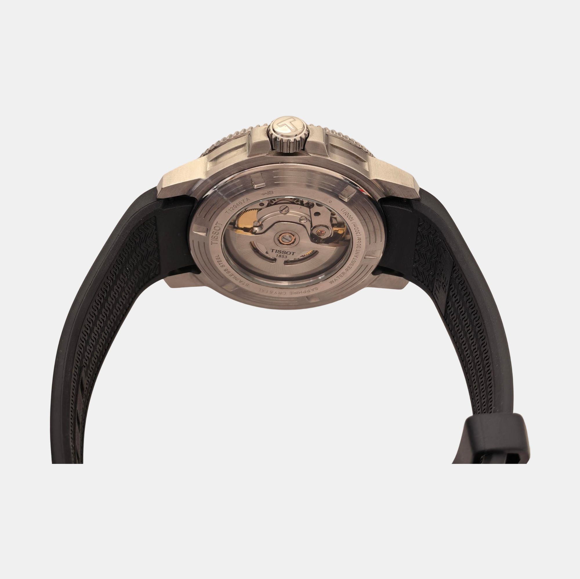 Seastar 43mm Black Automatic Watch