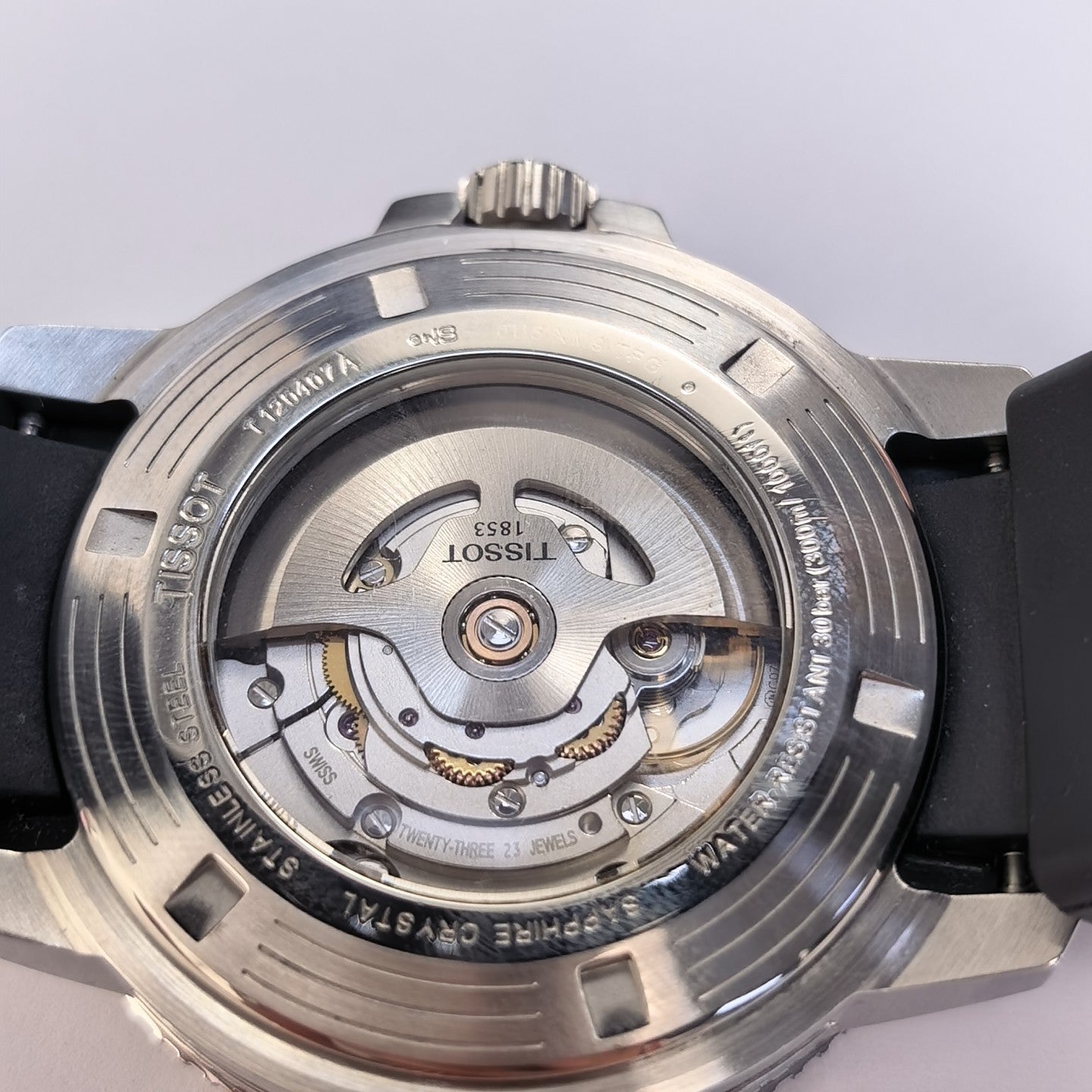 Seastar 43mm Black Automatic Watch
