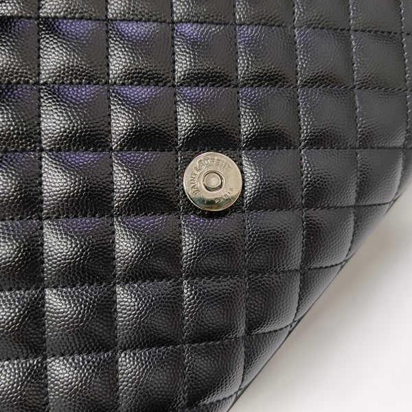 ENVELOPE Medium Quilted Calfskin Black