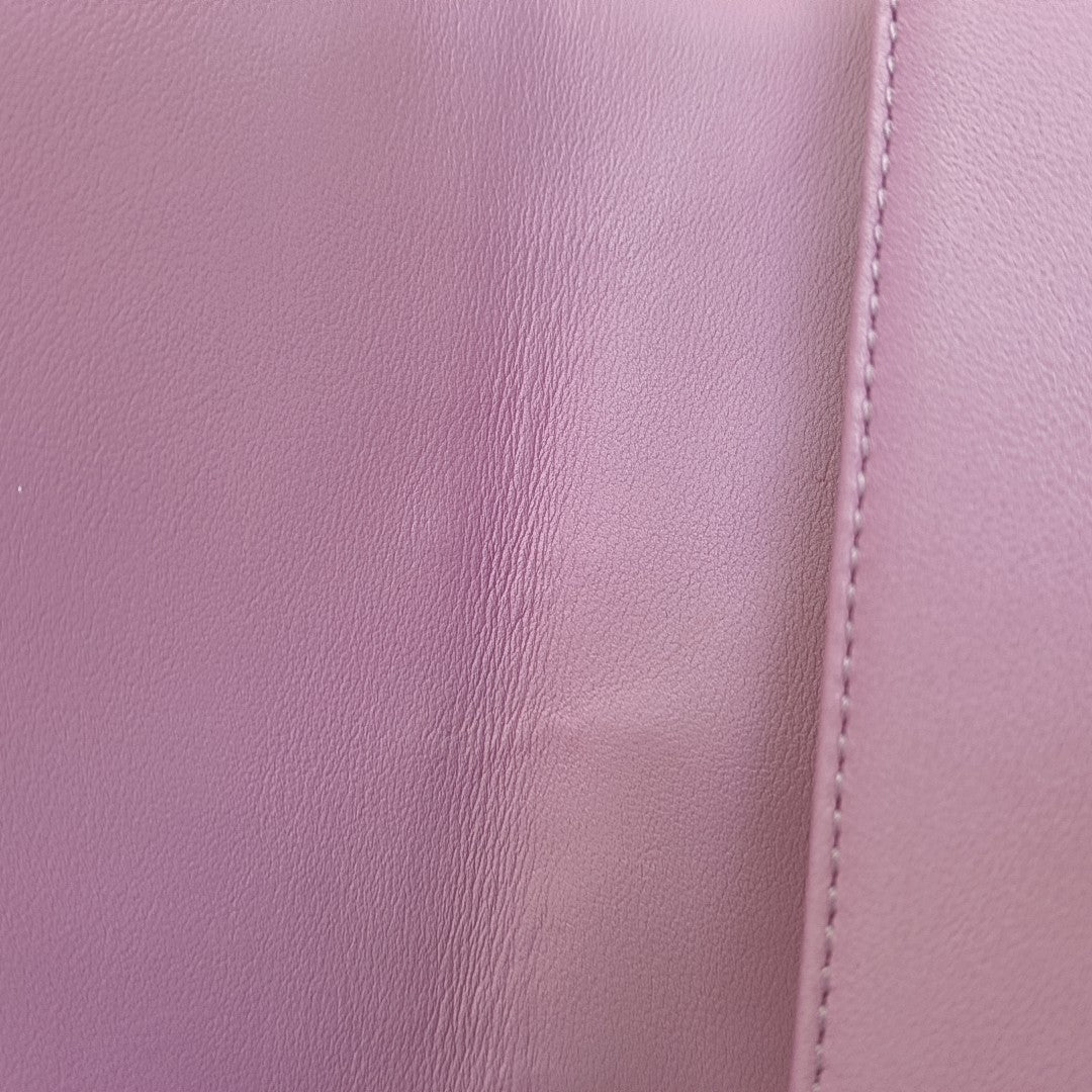 BOY CHANEL Medium Chevron Calfskin Pink