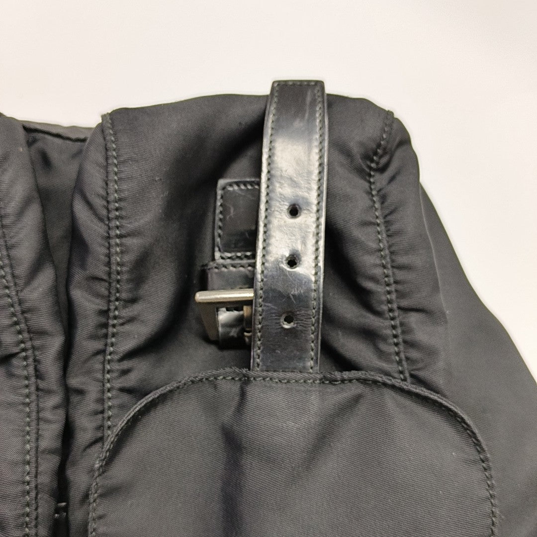Vela Small Nylon Black