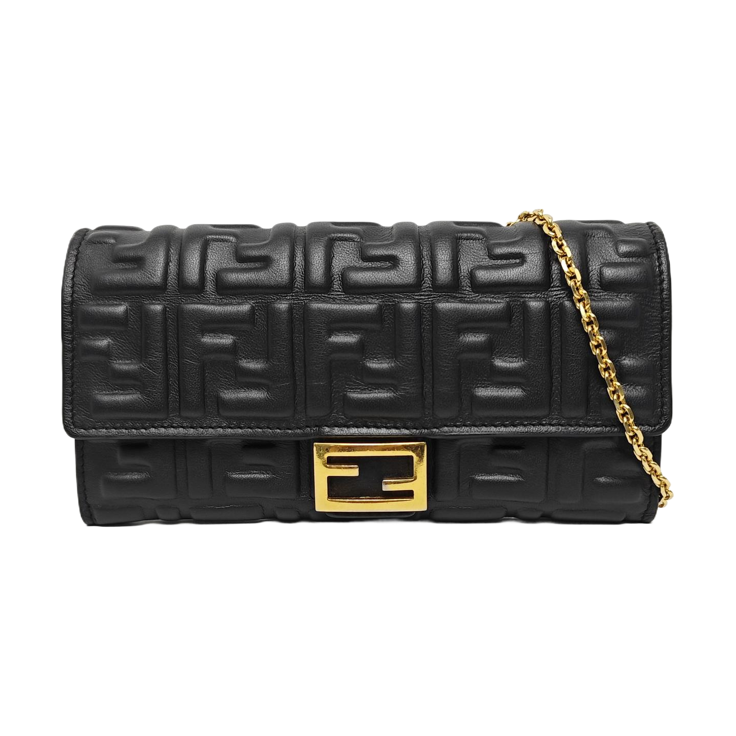 Lambskin Shoulder Bag Black