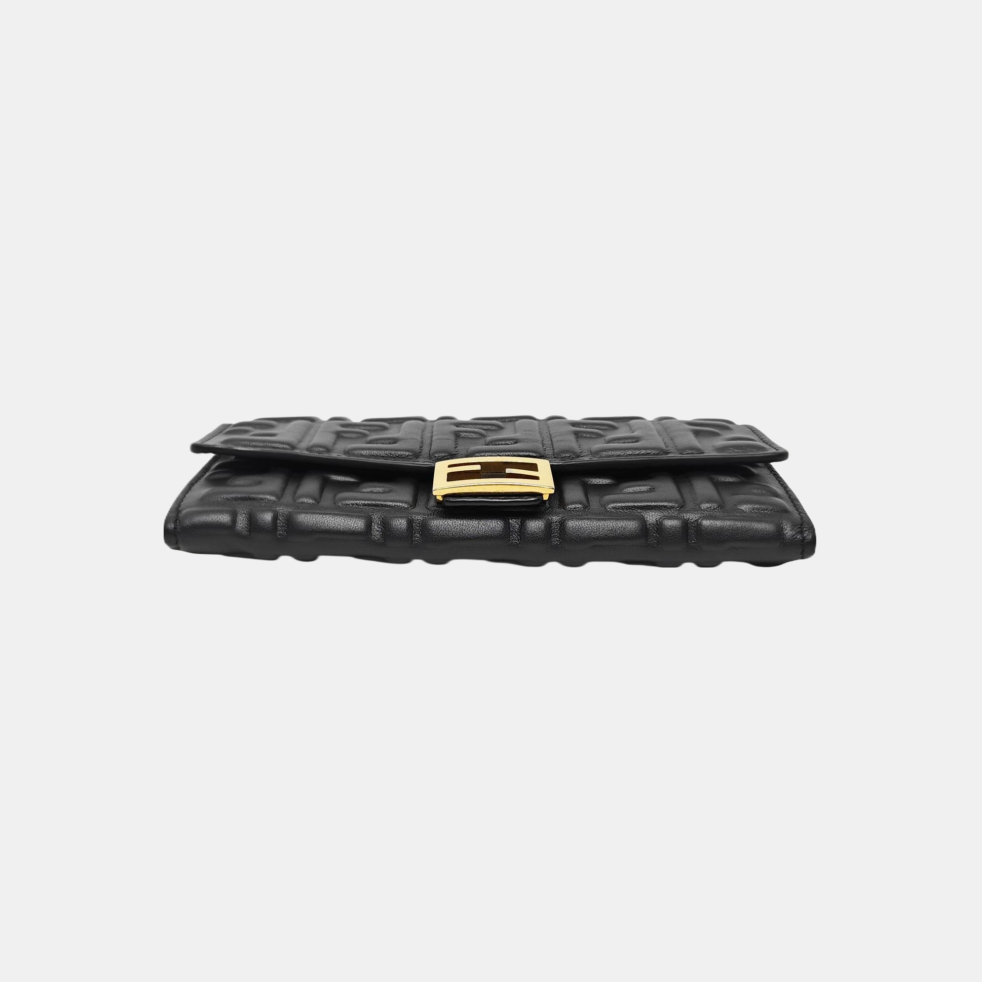 Lambskin Shoulder Bag Black