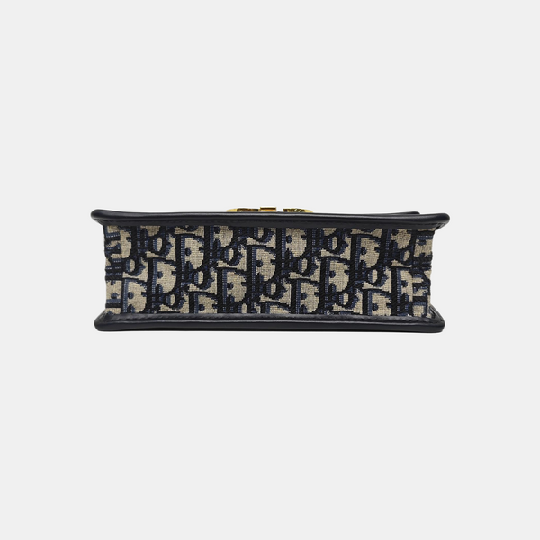 30 Montaigne East-West Oblique Canvas Blue