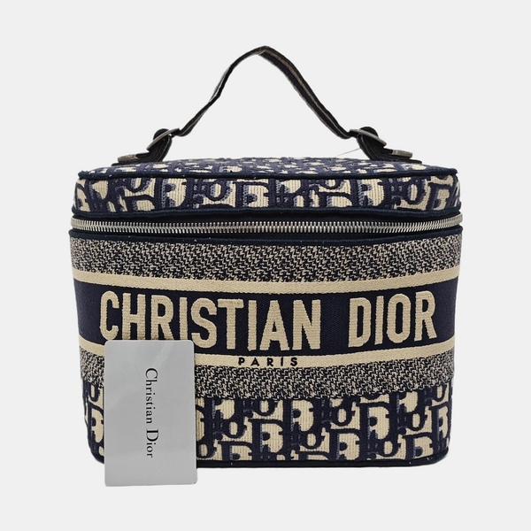 Travel Vanity Oblique Fabric Blue