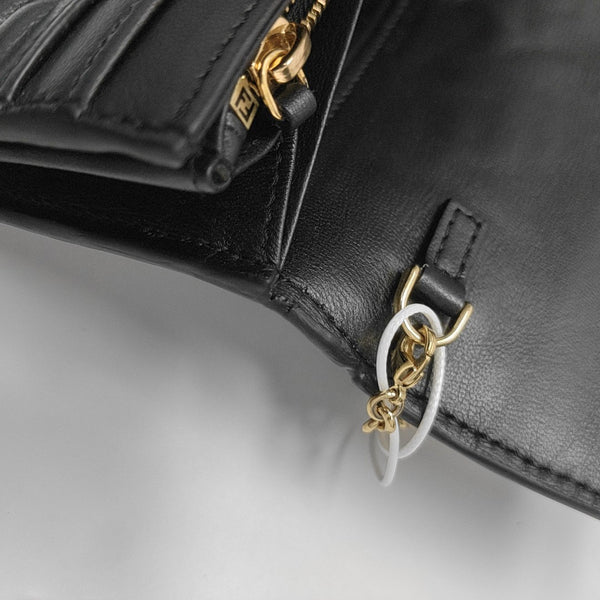 Lambskin Shoulder Bag Black
