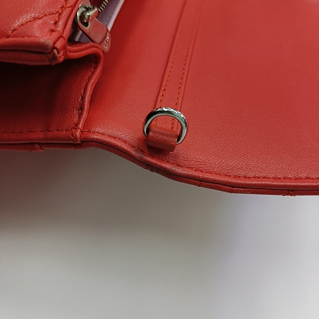 Rendez-Vous Cannage Lambskin Red