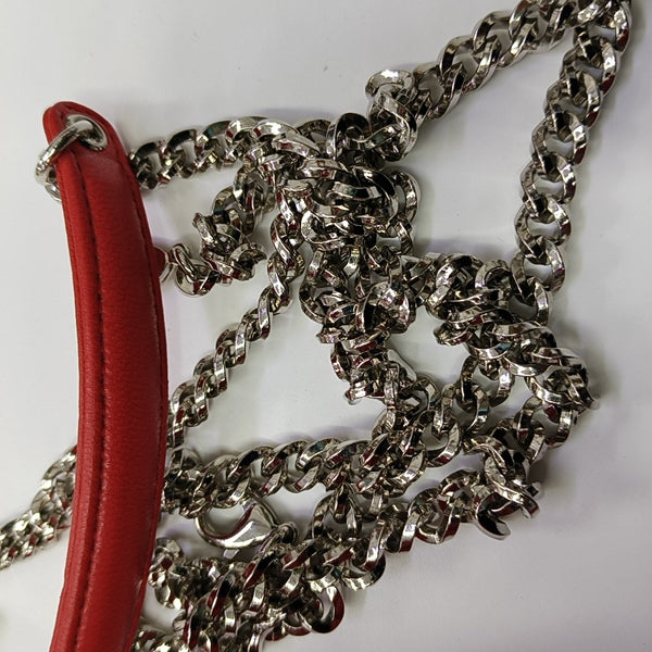 Rendez-Vous Cannage Lambskin Red