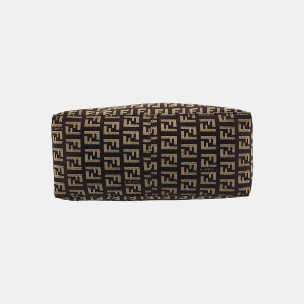 Canvas Top Handle Bag Brown