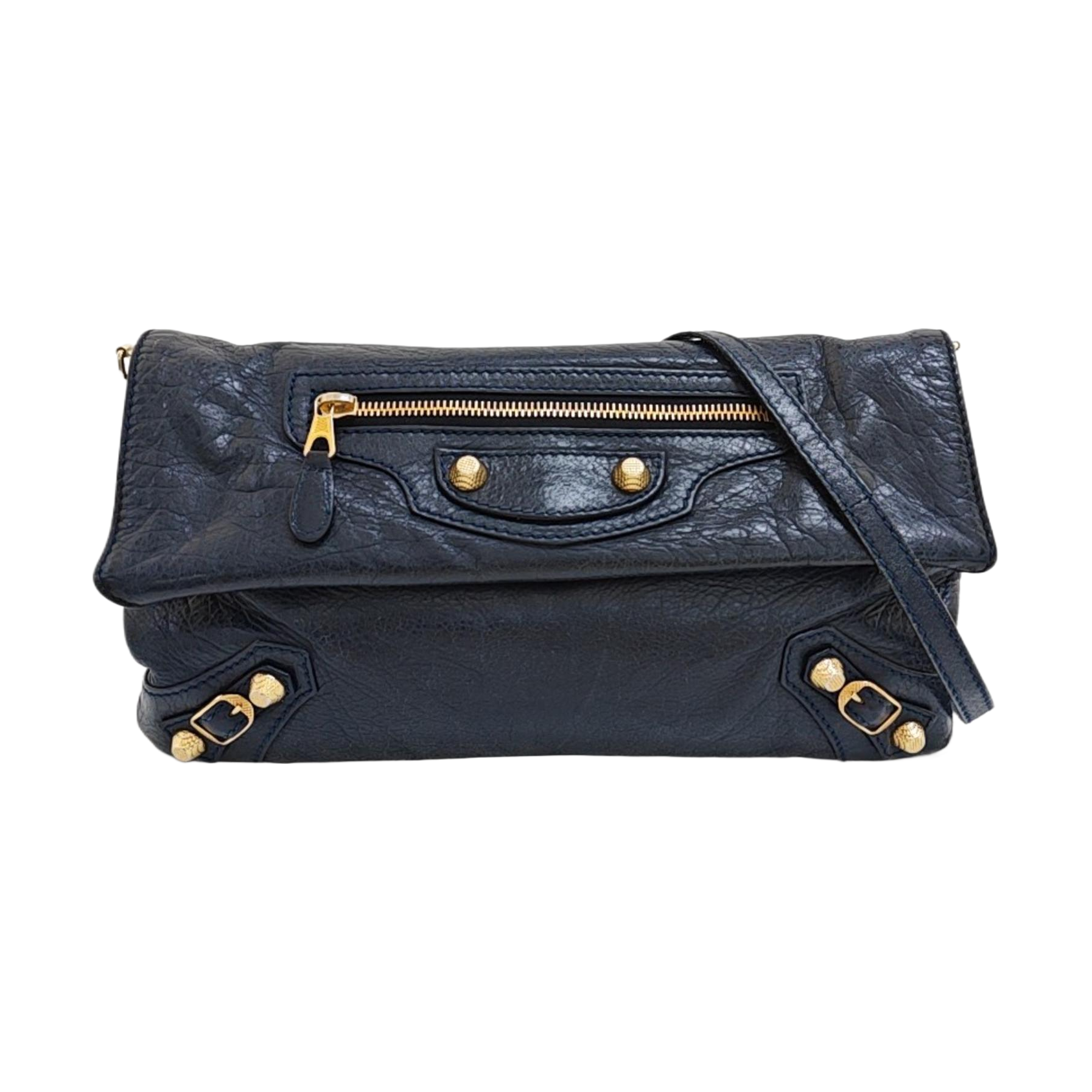 Classic City Small Lambskin Blue