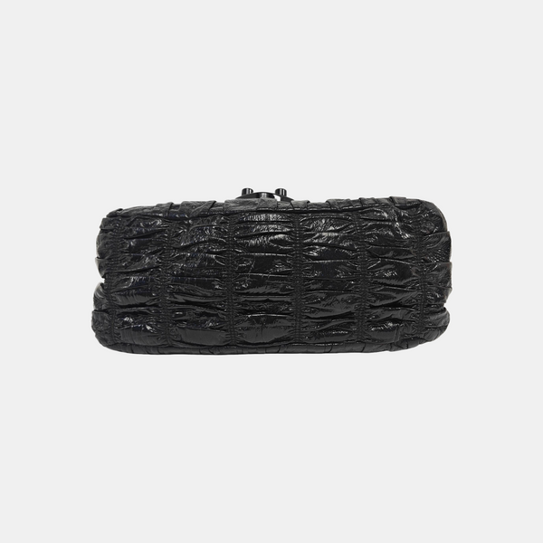 Gaufre Quilted Lambskin Black