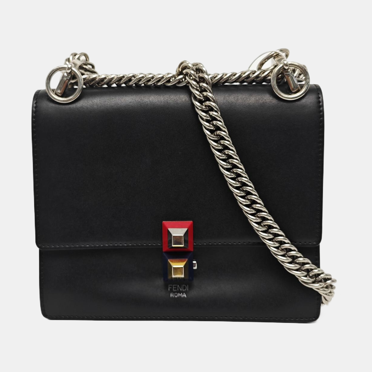 Kan I Mini Calfskin Black