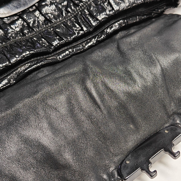 Gaufre Quilted Lambskin Black