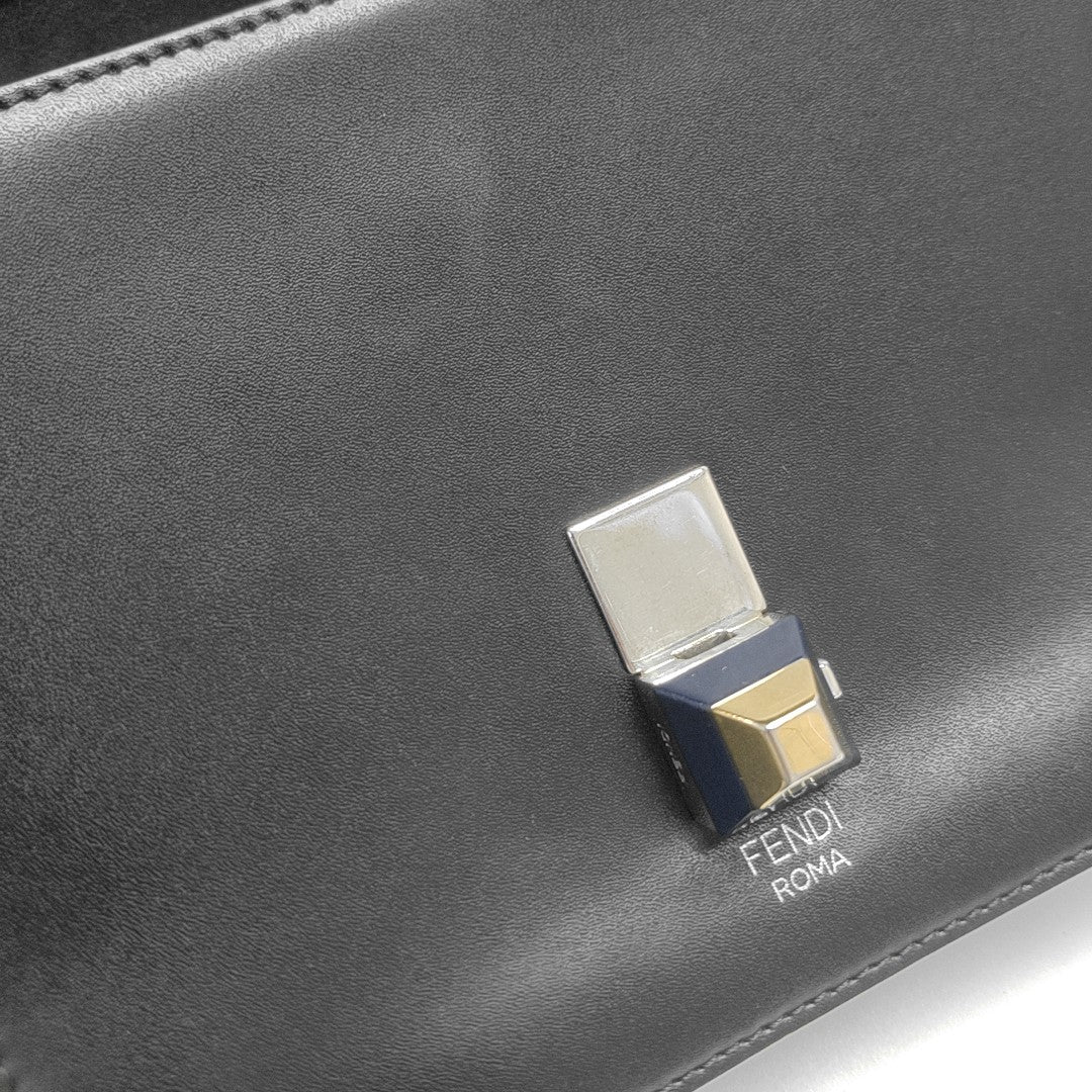 Kan I Mini Calfskin Black