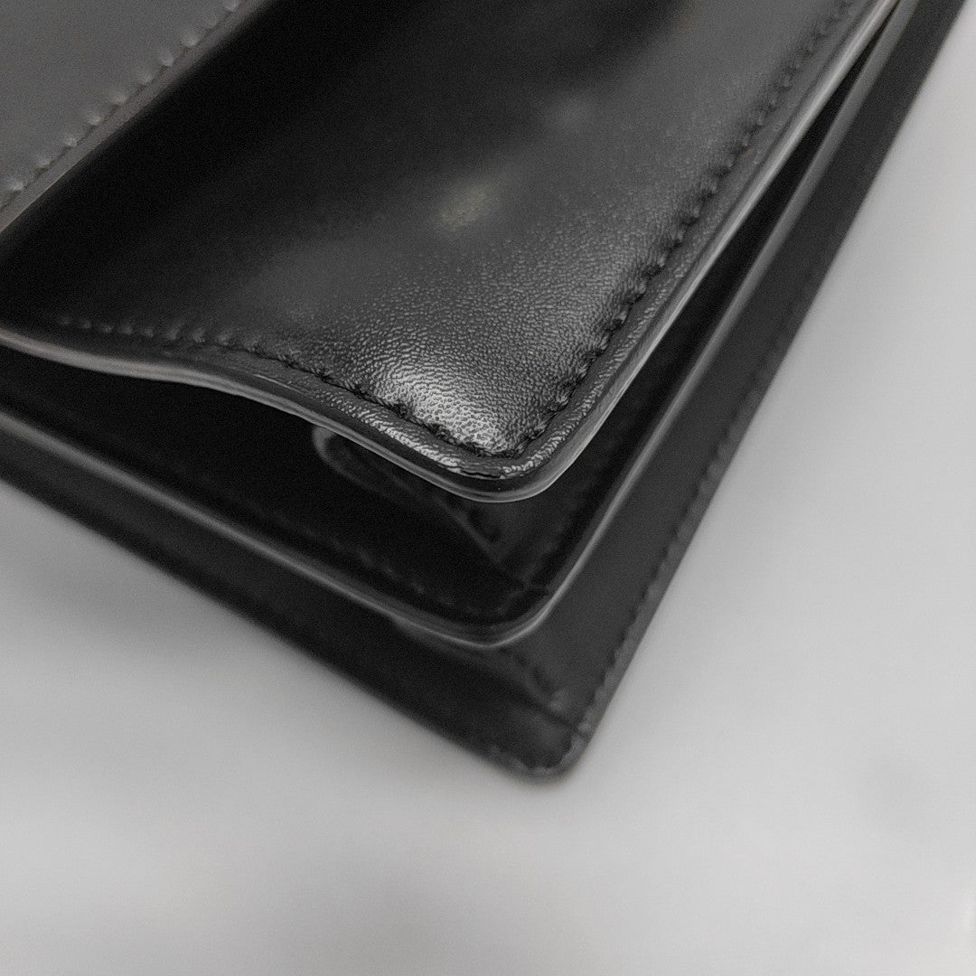 Kan I Mini Calfskin Black