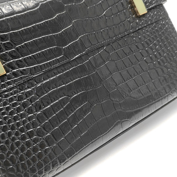 MANHATTAN Small Calfskin Black