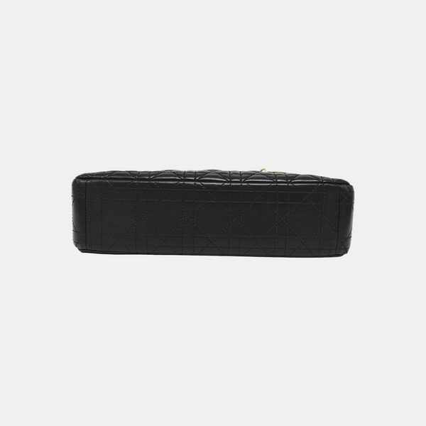 Lady D-Joy Medium Cannage Lambskin Black