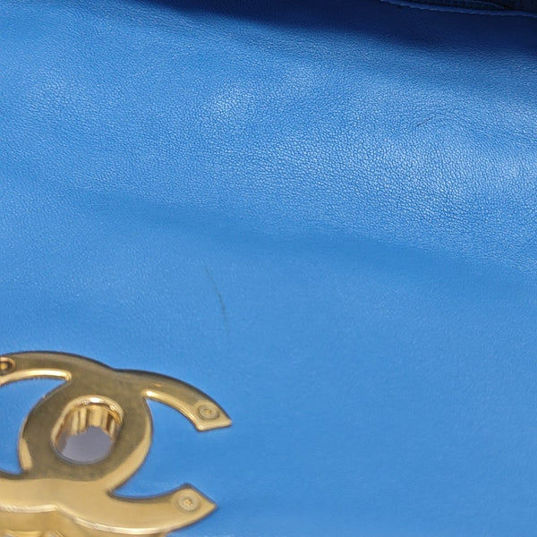 CHANEL 19 Small Quilted Lambskin Blue