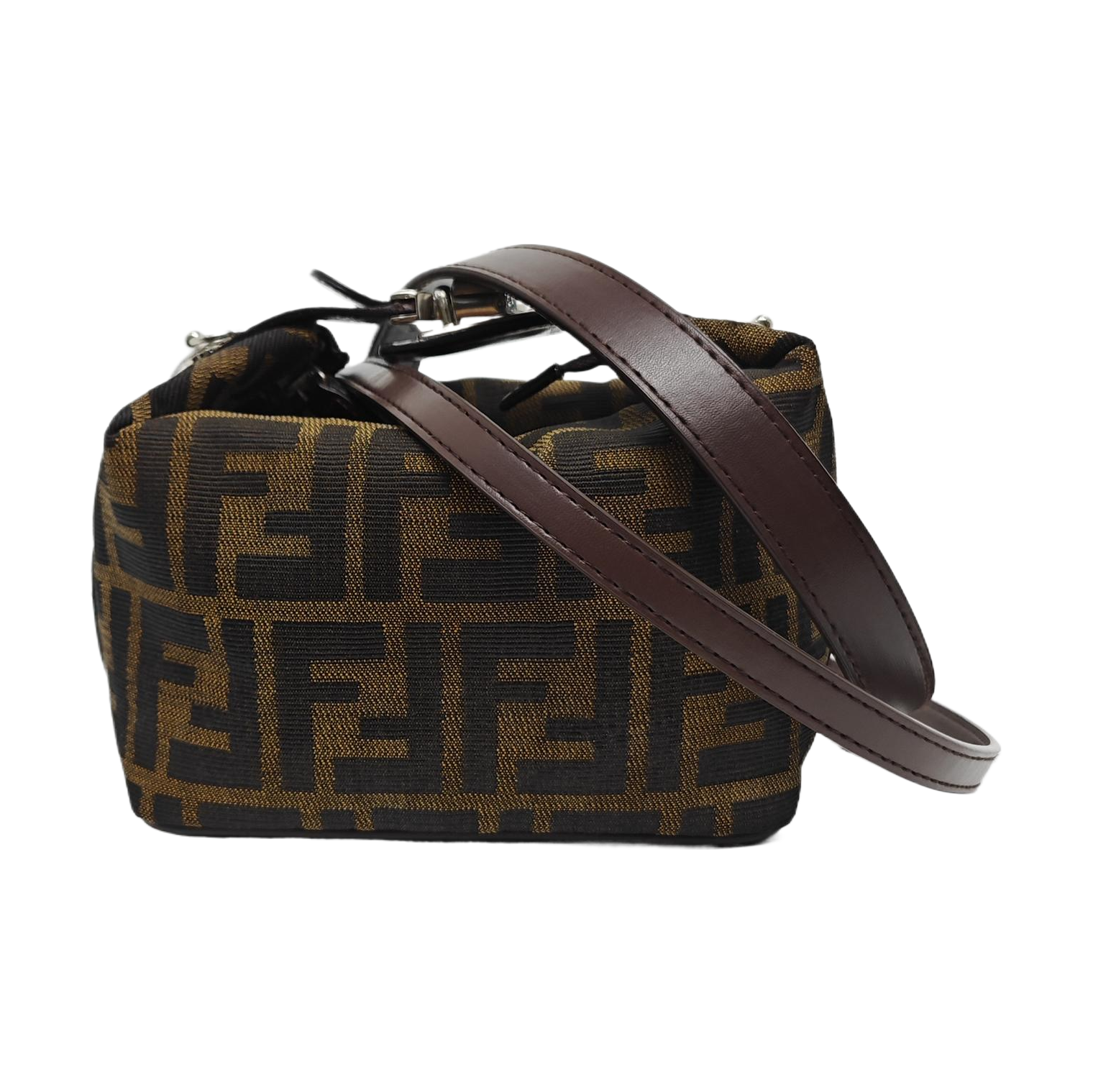 Canvas Shoulder Bag Brown