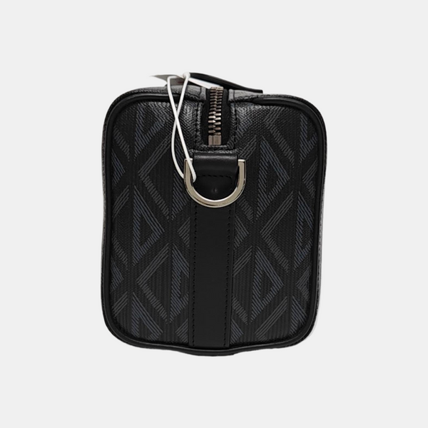 Lingot Oblique Coated Canvas Black