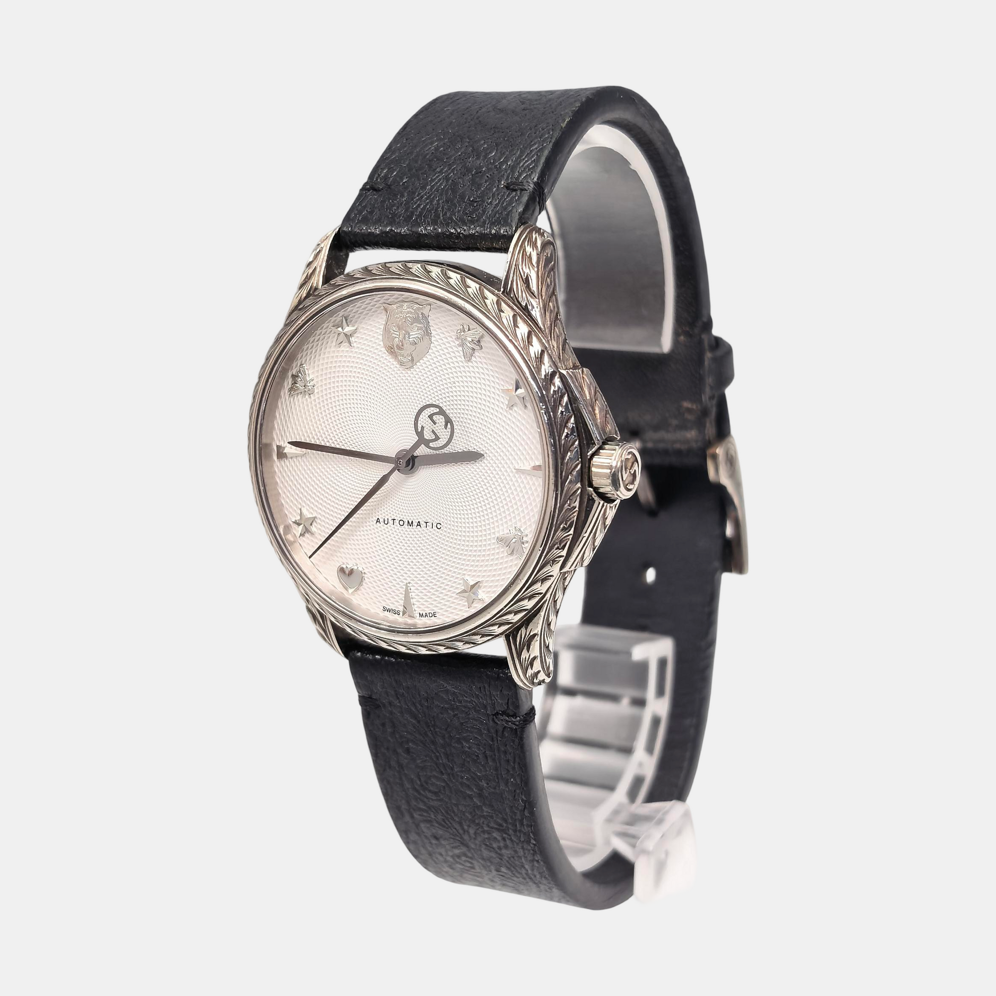 G-Timeless 38mm Cream Automatic Watch
