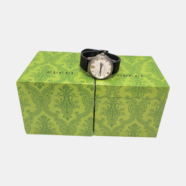 G-Timeless 38mm Cream Automatic Watch