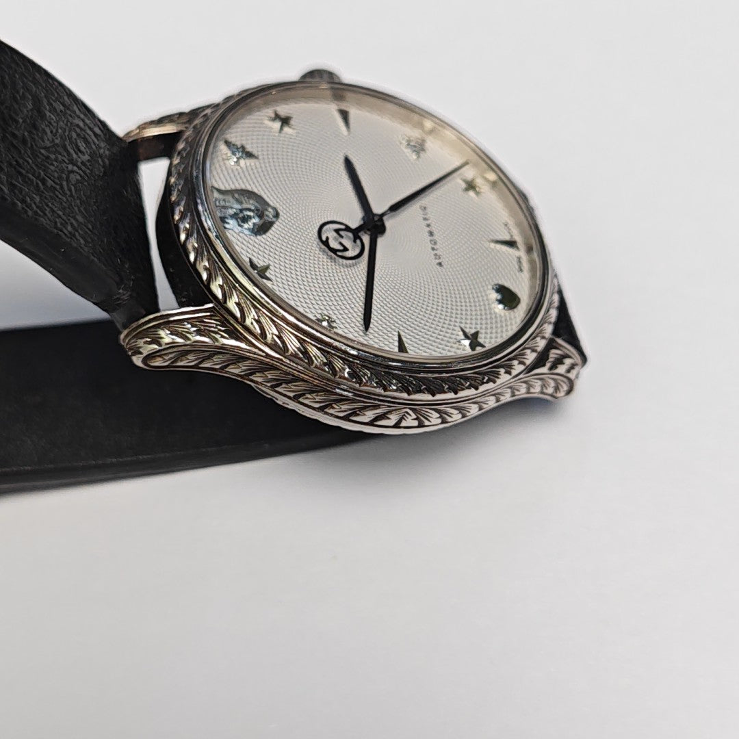 G-Timeless 38mm Cream Automatic Watch