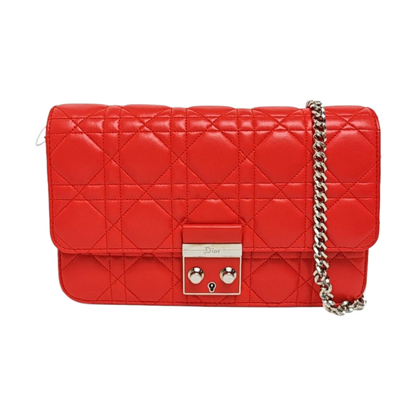 Rendez-Vous Cannage Lambskin Red