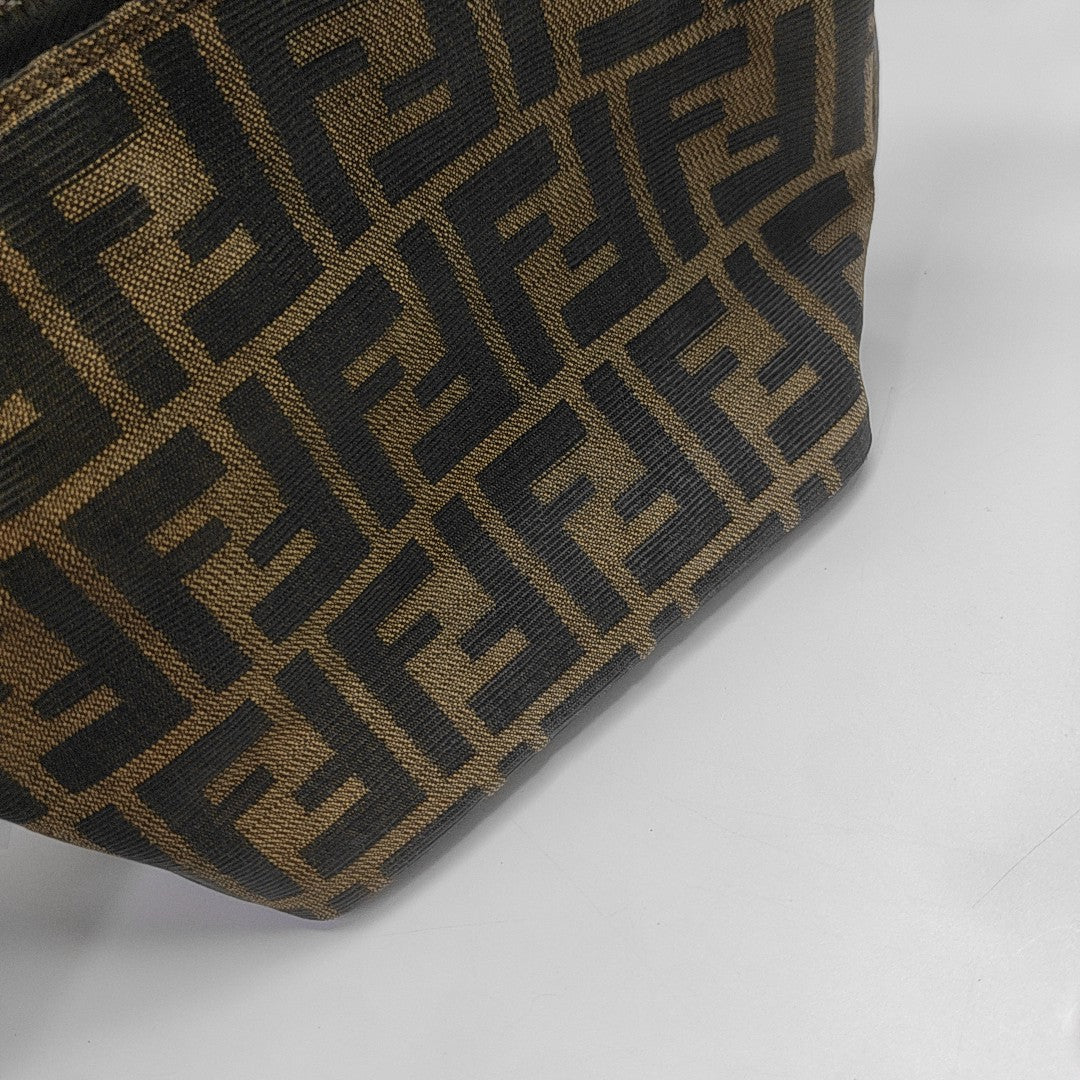Canvas Shoulder Bag Brown