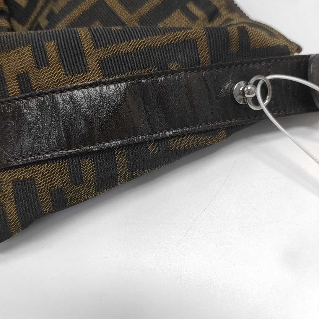 Canvas Shoulder Bag Brown