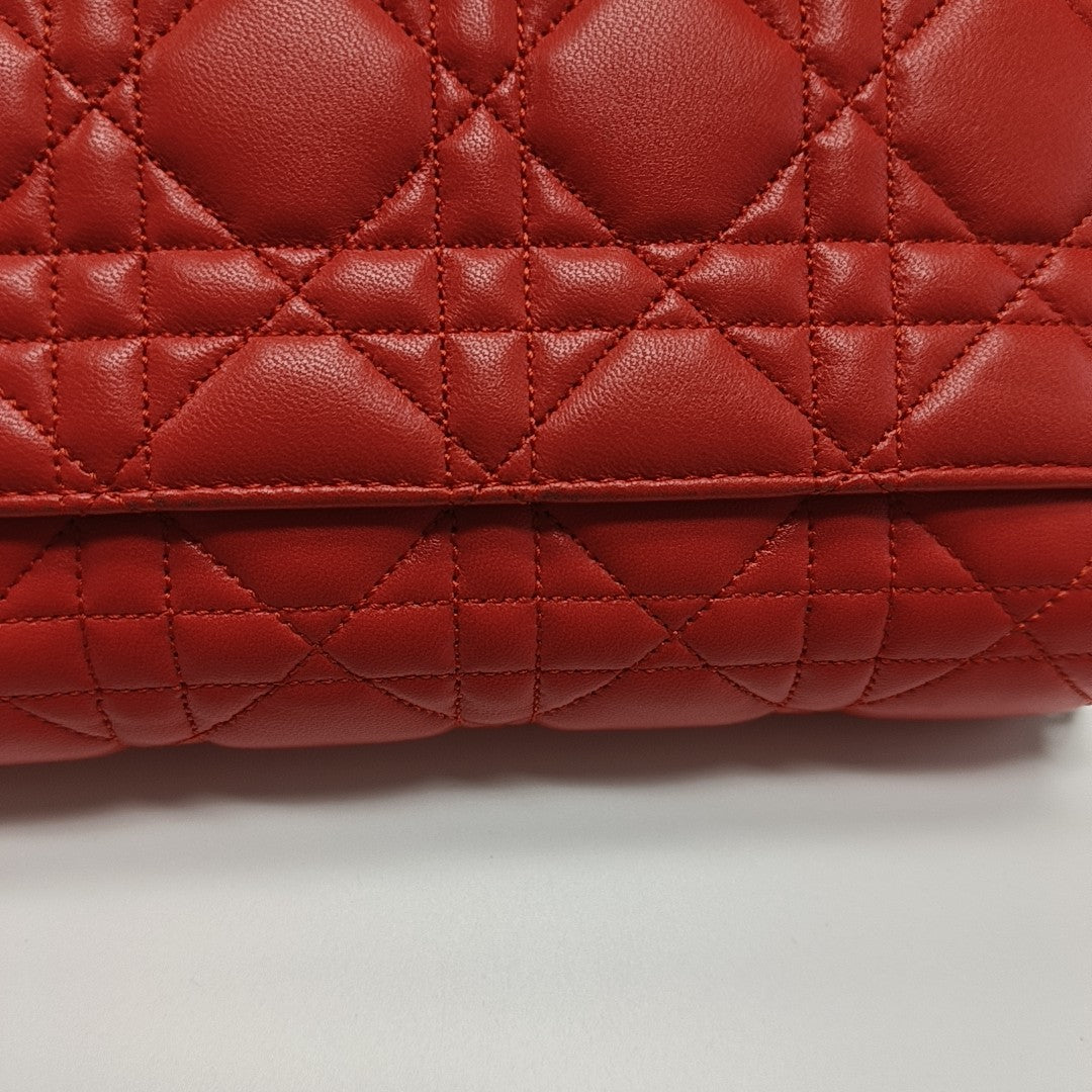 Rendez-Vous Cannage Lambskin Red