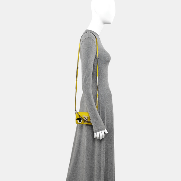 Baguette Micro Calfskin Yellow