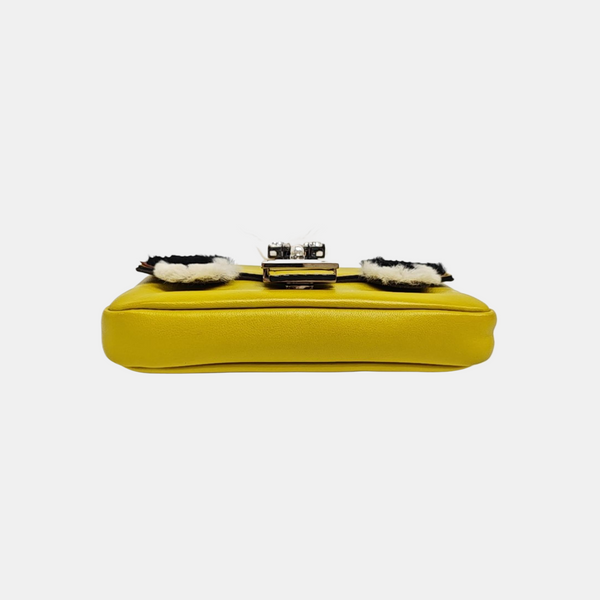 Baguette Micro Calfskin Yellow