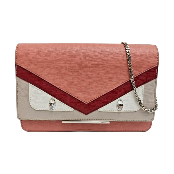 Calfskin Shoulder Bag Pink