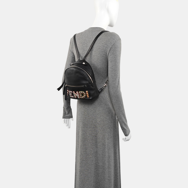 Calfskin Backpack Black