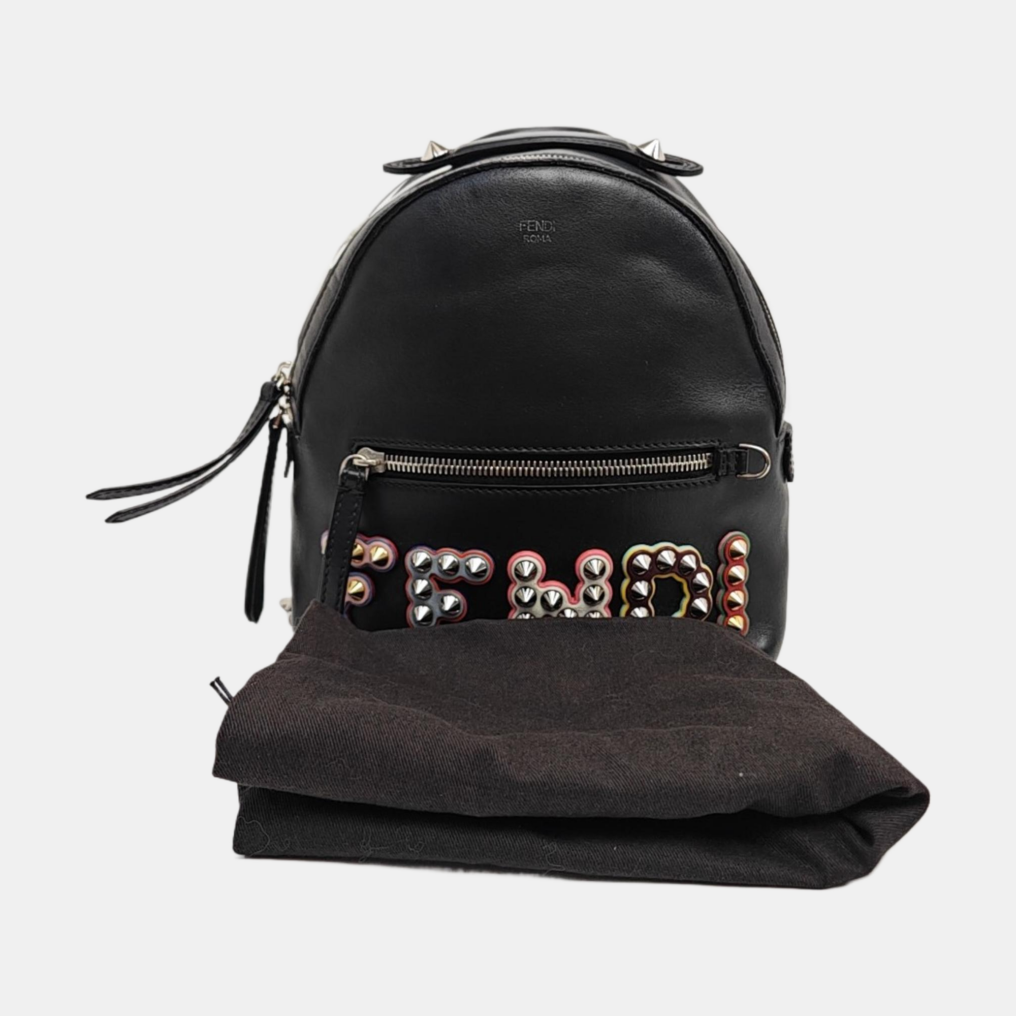 Calfskin Backpack Black
