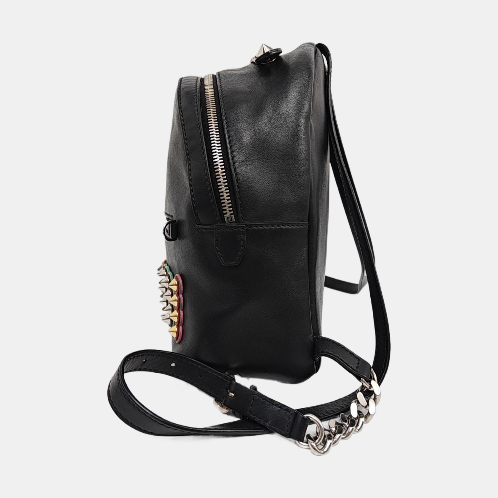 Calfskin Backpack Black