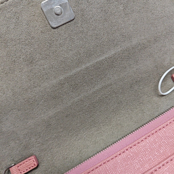 Calfskin Shoulder Bag Pink