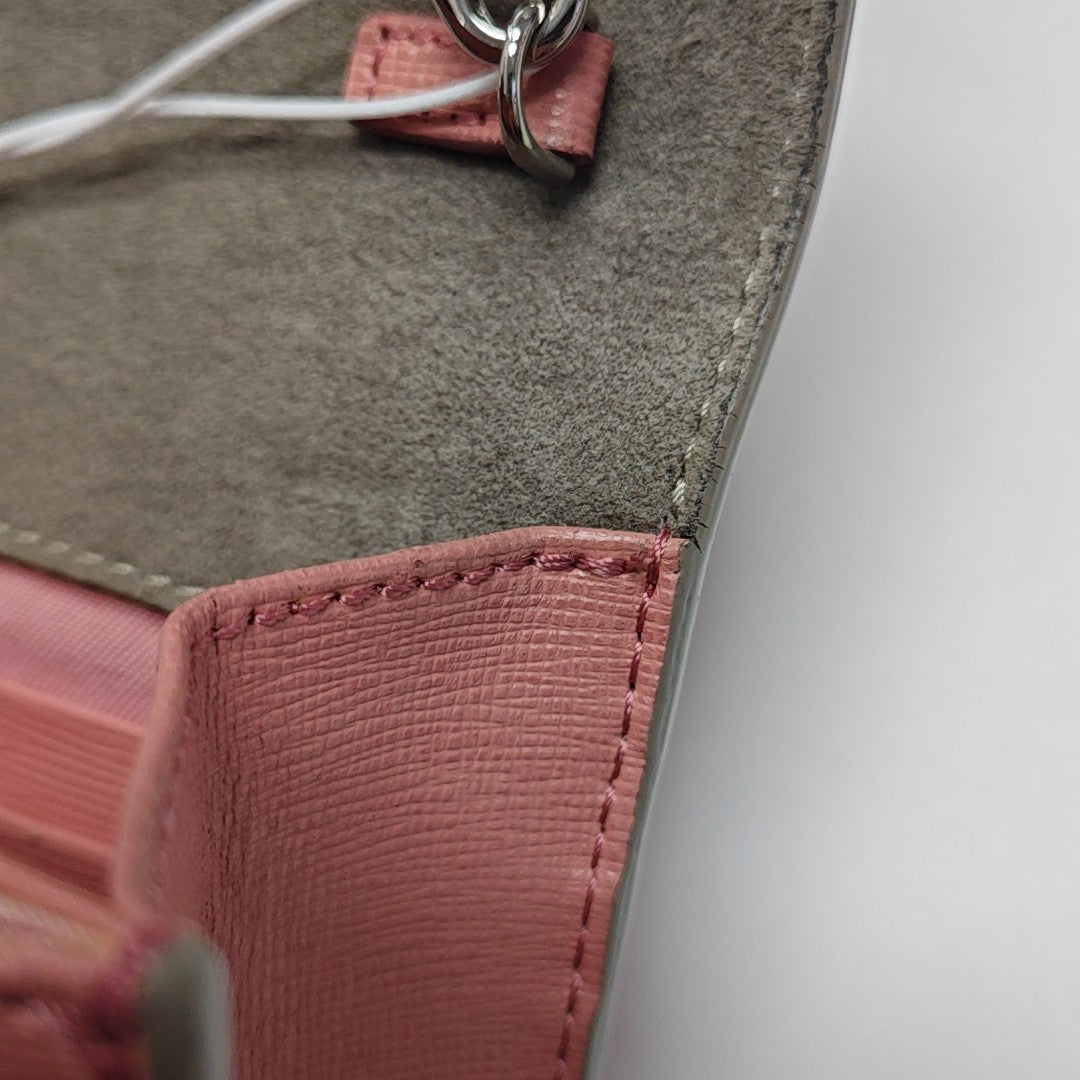Calfskin Shoulder Bag Pink