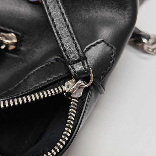 Calfskin Backpack Black